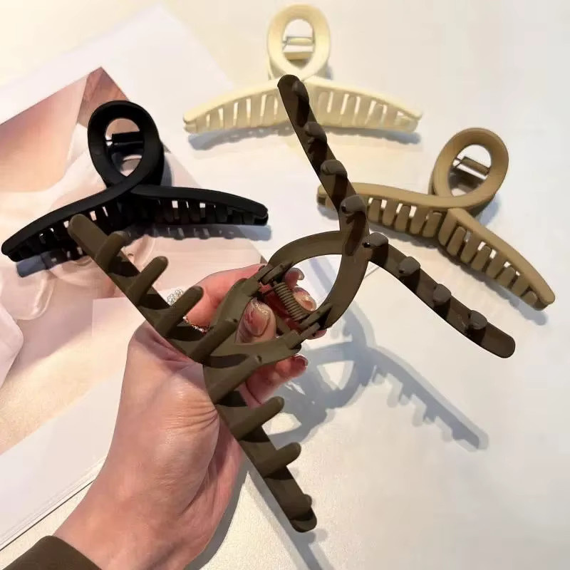 Haarklammer Kreuz Matte, Haarspange, Damen - Bild 3