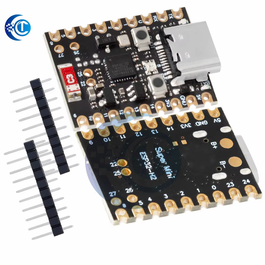 EGBO ESP32-H2 SuperMini Mikrocontroller-Kernplatine in Schwarz - Bild 4