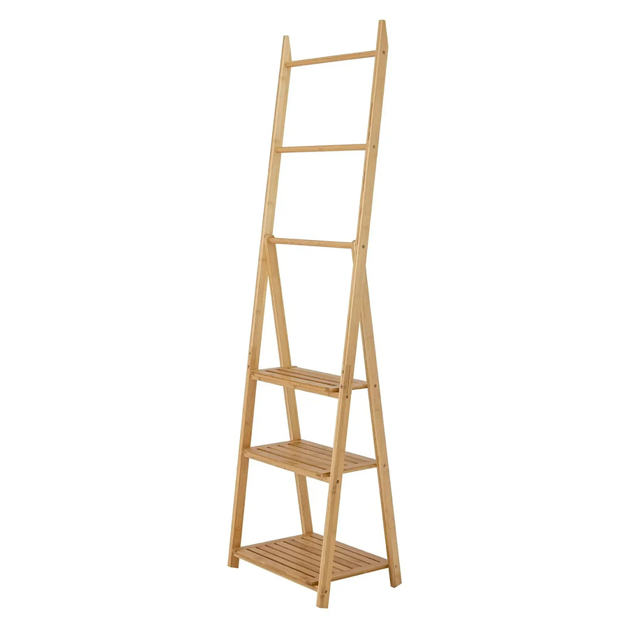 Bloomingville Kleiderständer Aden aus Bambus in Nature Beige, Höhe: 160 cm - Bild 1