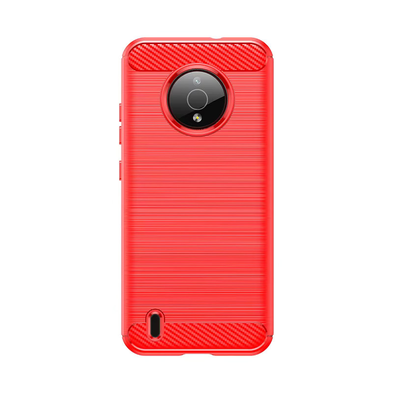 Stoßfeste Silikon Handyhülle für Nokia C100, 200, C12 Pro, C2 2nd Edition und C32 in Blau aus TPU - Bild 3