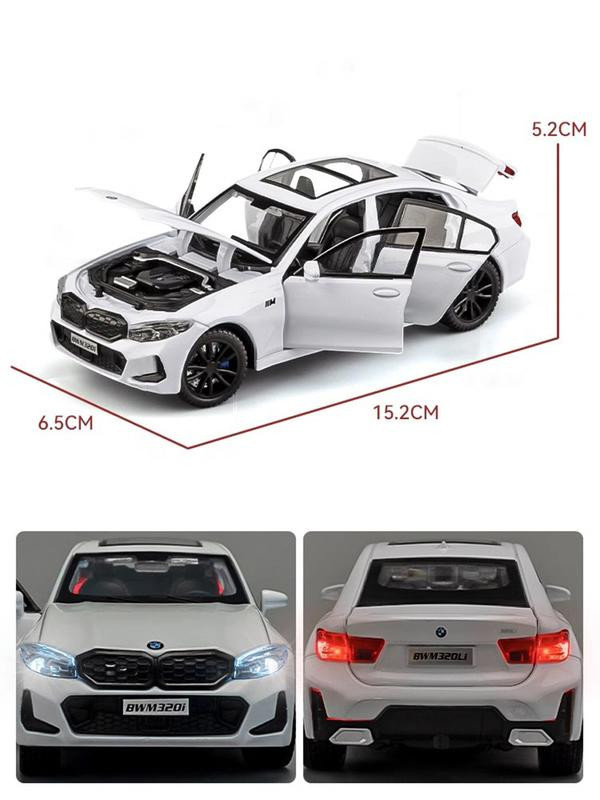 JJRC TOP 320i DER 3 G20 2023 Spielzeugauto, 1:32, Metall, schwarz - Bild 2