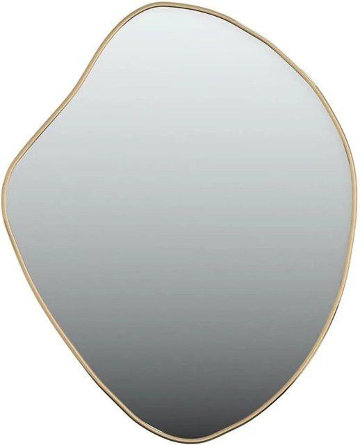 Wandspiegel vidaXL in Gold, rechteckig, Breite: 60 cm, Höhe: 50 cm - Bild 1