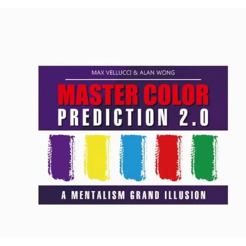 Max Vellucci Master Color Prediction 2.0, Zaubertricks, Illusion Gimmick, Mentalismus, Bizarre, Psychokinesis, Magia Requisiten - Bild 3