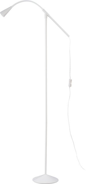 LIVARNO HOME Stehleuchte FREYA, 1-flammig, Weiß, Modernes Design aus Stahl mit LED - Bild 1