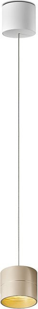 Oligo Tudor LED-Pendelleuchte 1-flammig mit Tunable White und unsichtbarer Höhenverstellung, Farbe Cashmere matt/Weiß matt - Bild 1