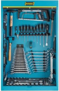 Hazet Werkzeugschrank 111/116 mit 116 Werkzeugen in Blau - Bild 1