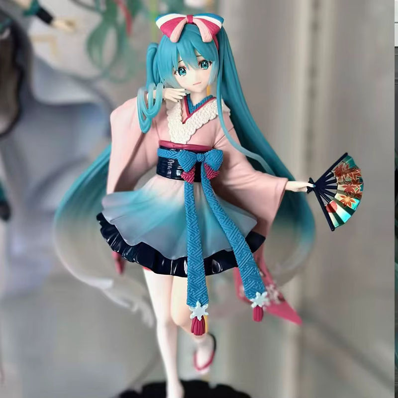 Bandai Hatsune Miku Tenitol Neo Tokyo Serie Kimono Sammlerfigur, mehrfarbig, Höhe: 20 cm - Bild 3