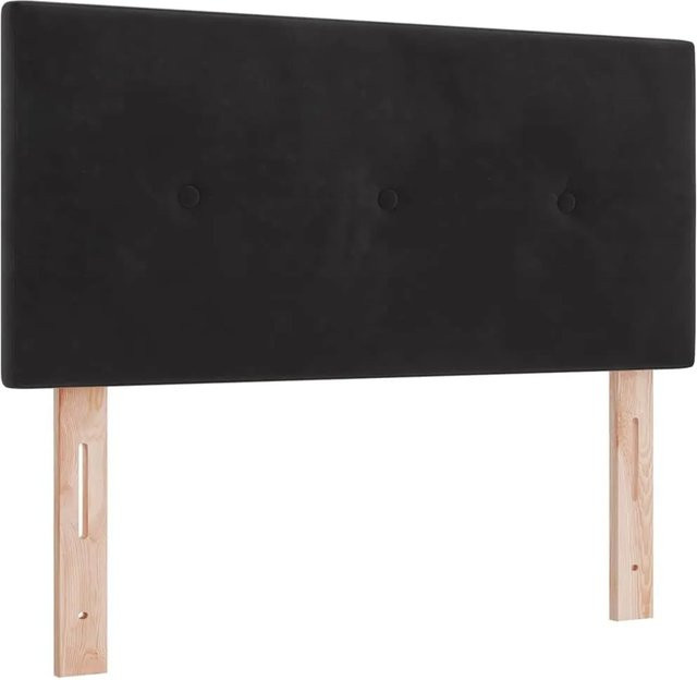 vidaXL Kopfteil aus Kunstleder in Schwarz, Breite: 100 cm - Bild 1