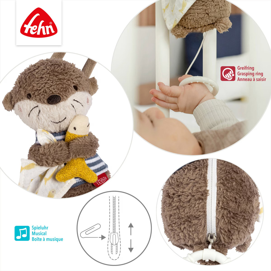 Fehn Mini-Spieluhr Otter ab Geburt - Bild 2