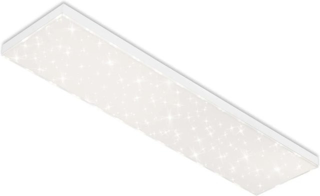 Brilo LED-Panel Frameless in Weiß mit Fernbedienung und Dimmfunktion, H x B x T: 25 x 100 x 6,9 cm - Bild 1