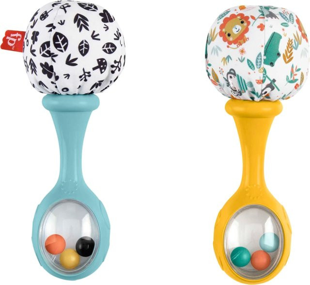 Fisher-Price Rumba Rasseln Babyspielzeug bunt - Bild 1