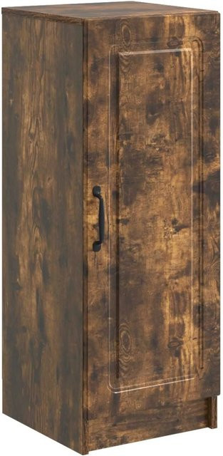 vidaXL Sideboard aus Holzwerkstoff in Geräuchert Eiche Braun, B/T/H: 33 x 34,5 x 87 cm - Bild 1
