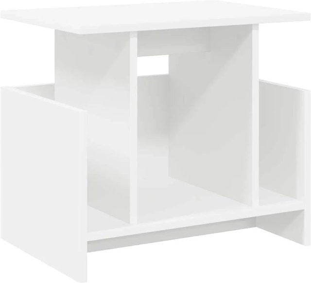 vidaXL TV-Ständer Weiß aus Holzwerkstoff B/T/H: 50 x 35 x 45 cm - Bild 1