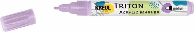 KREUL Triton Acrylmarker Medium mit einer Strichstärke von 1-3 mm in Flieder - Bild 1