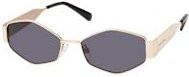 Marc Jacobs MARC 496/SHINY RHL Sonnenbrille, Quadratisch, Vollrand, Metal, Damen, black grey gold - Bild 1