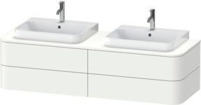 Duravit Waschtischunterschrank Happy D.2 Plus in Weiß S-Matt B/T: 160 x 55 cm - Bild 1