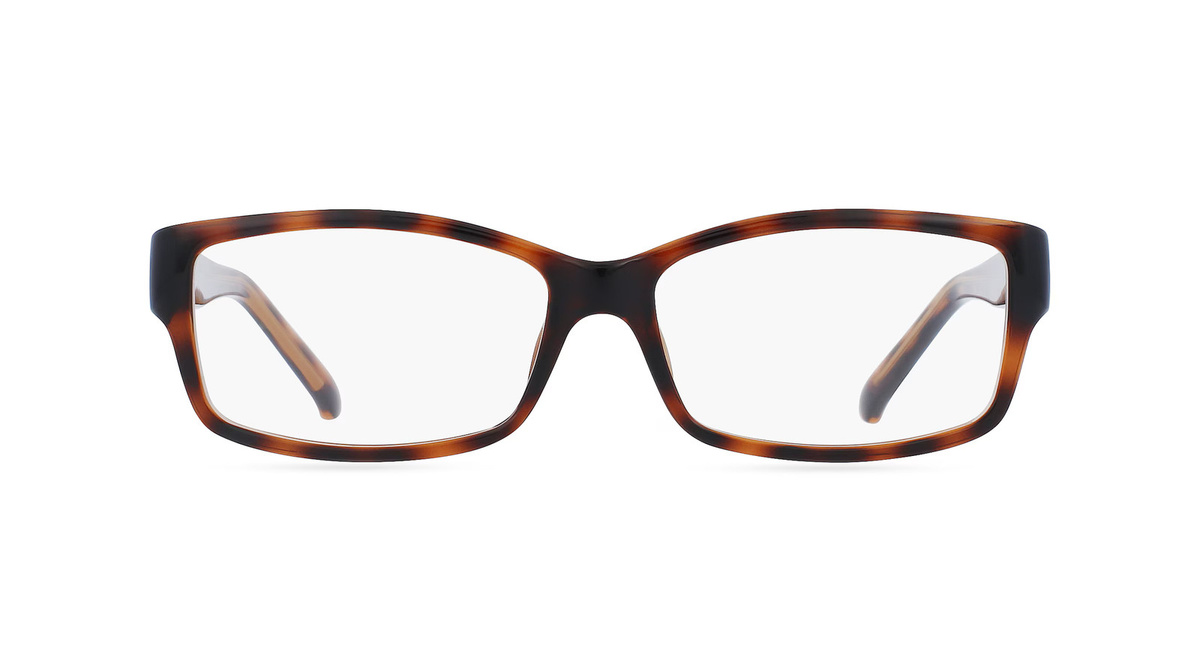 Fielmann LD 031 FLEX CL Korrektionsbrille, Vollrand, Quadratisch, Propionat-Gestell, Damen, braun - Bild 1