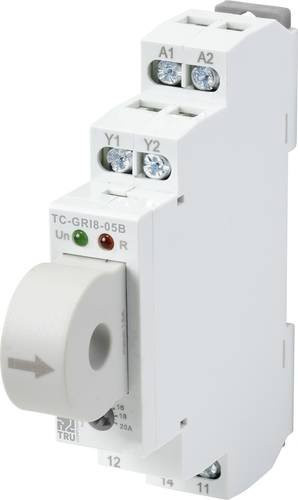 TRU COMPONENTS Stromüberwachungsrelais GRI8-05B in Weiß - Bild 1