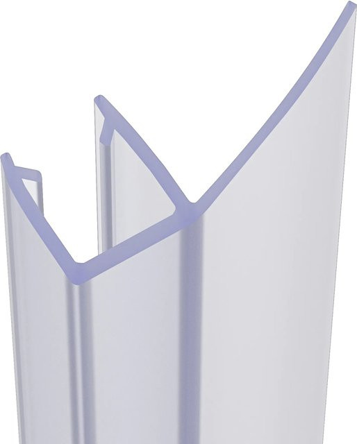 baliv Wasserabweisprofil F-Form in Transparent, Glasstärke: 5-6 mm - Bild 1