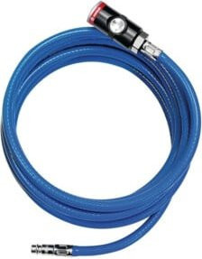Riegler Werkstattschlauch-Set mit Sicherheitskupplung in Blau, Schlauchdurchmesser: 14,5 x 9 mm, Länge: 5 m - Bild 1
