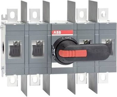 ABB OT400E22WP Lasttrennschalter 400A 1000V in Schwarz und Grau - Bild 1