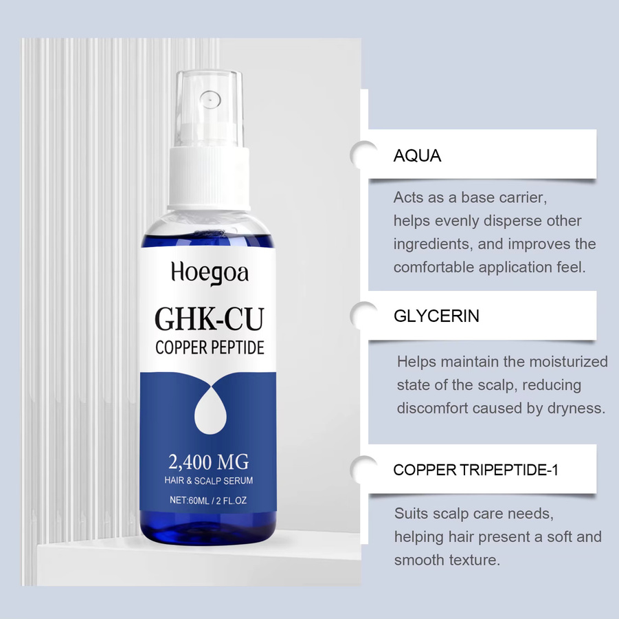 HOEGOA Haarwuchsserum mit Kupferpeptid und Arginin - Bild 3