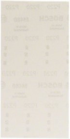 Bosch Schleifblatt Net Best for Wood and Paint für Exzenterschleifer, Körnung 220, B: 23 cm, H: 11,5 cm, T: 2,3 cm - Bild 1