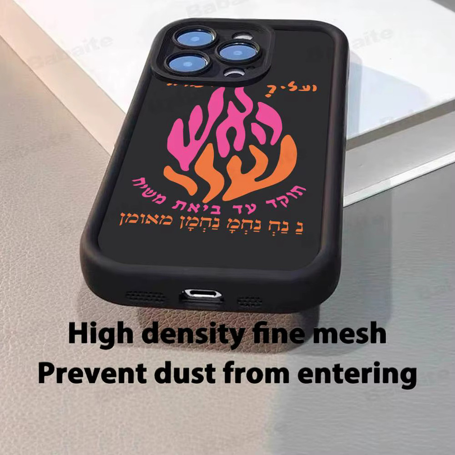 Stoßfeste Silikon-Handyhülle mit Flammenmuster für Apple iPhone 17, 16, 15, 14, 13, 12, 11 (Pro Max & Plus kompatibel), Farbe: Schwarz - Bild 2