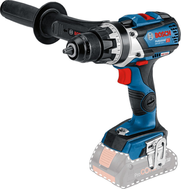 Bosch Professional Akku-Bohrschrauber GSR 18V-110 C solo, 18V, 110 Nm, inklusive Koffer - Bild 1