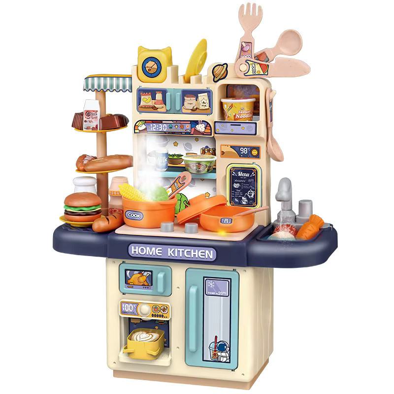 CONUSEA Kinderküchen-Spielzeugset, Kochtisch, mit Geräuschen und Sprühfunktion - Bild 5