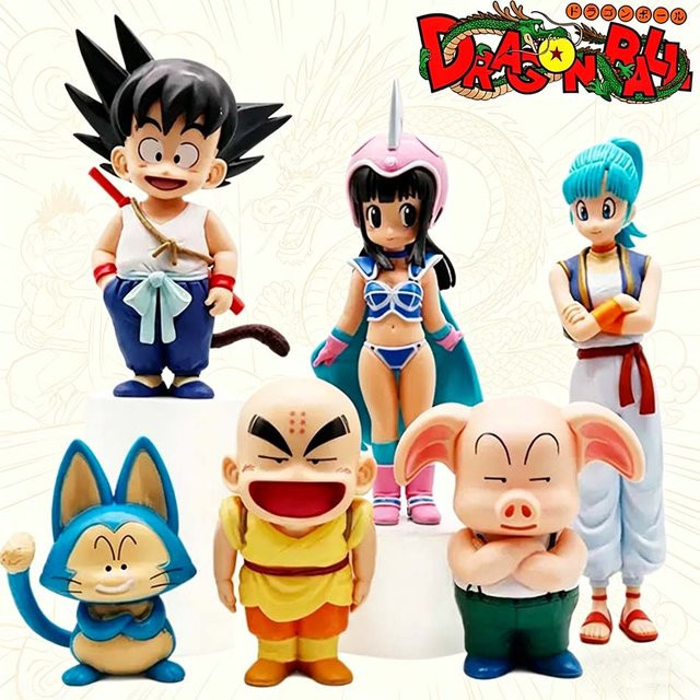 Bandai Dragon Ball Z Goku Krillin Figur, Einzelfigur, Kunststoff, Bunt / Mehrfarbig - Bild 1