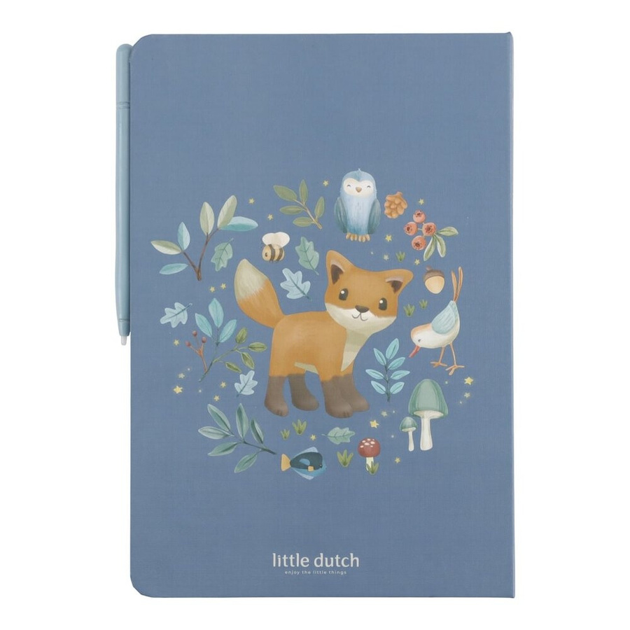 Little Dutch Safari Friends Zeichen-Tablet, blau - Bild 1