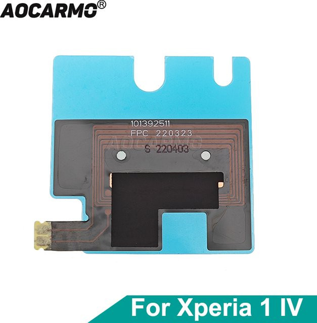 Aocarmo NFC Modul Induktionsspule Antenne Flex Kabel für Sony Xperia 1 IV XQ-CT72 in Blau - Bild 1