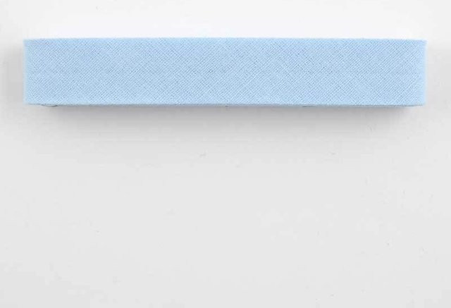 Gütermann Schrägband aus Baumwolle Hellblau Nr. 5638 Breite: 20 mm, Länge: 3 m - Bild 1