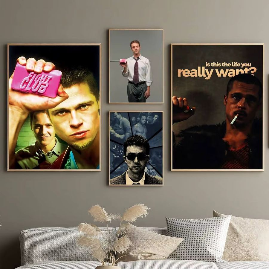 52TOYS Fight Club Poster HD-Kunst wasserdichte Wanddekoration für dein Zuhause - Bild 5