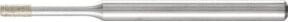 PFERD TOOLS Diamant-Schleifstift Zylindrisch in Silber, Durchmesser: 1,8 mm, Schaftdurchmesser: 3 mm, Länge: 91 mm, Körnung: fein zum Schleifen von Bohrungen und Radien - Bild 1