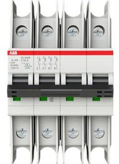 ABB SU204M-C50 Leitungsschutzschalter 50A 240V Grau - Bild 1