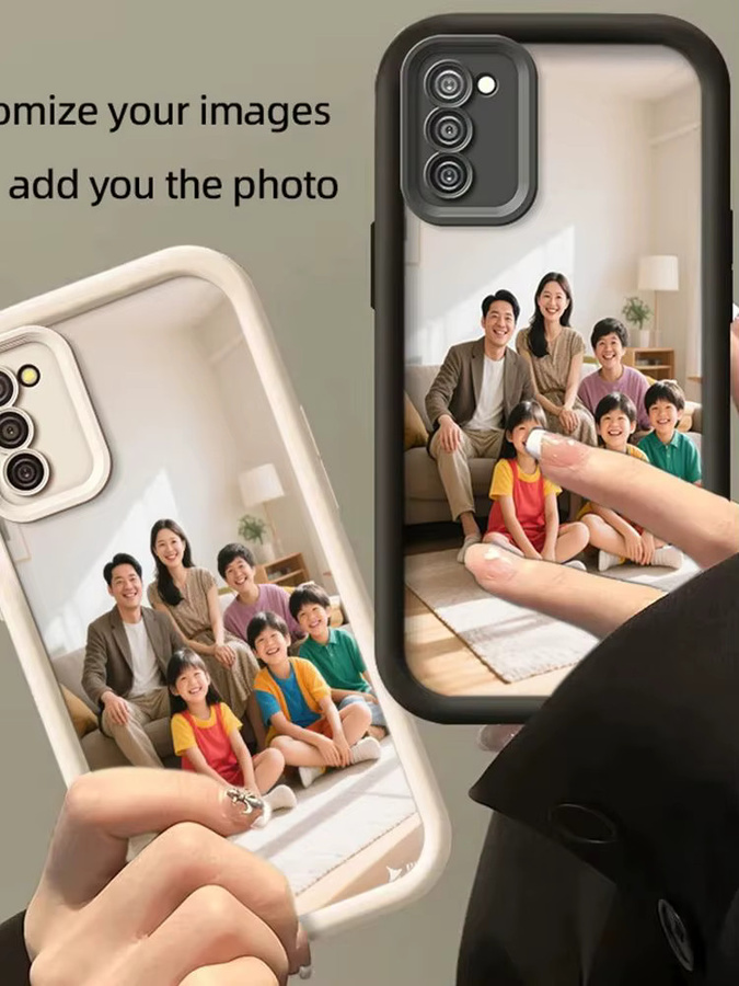 Individuelle Handyhülle mit eigenem Foto für Samsung Galaxy S21 S22 S23 S24 S25 Plus Ultra 5G S20 FE in Weiß - Bild 4