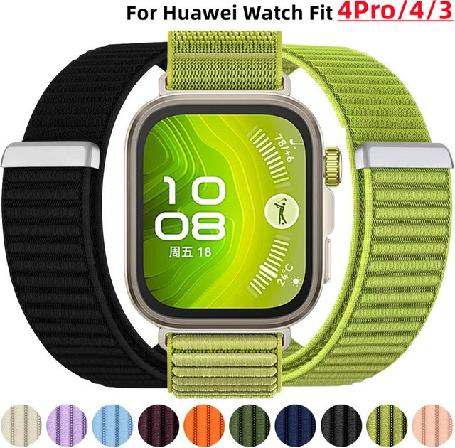 Huawei Uhrenarmband Nylon, blue, Unisex - Bild 1