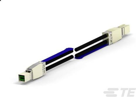 TE Connectivity Minisas HD Verbindungsteil, Multicolor, 4-2337815-5 - Bild 1
