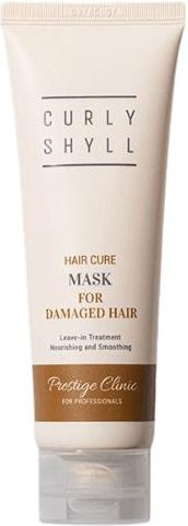 CURLYSHYLL Haarkurmaske für strapaziertes Haar, 100 ml, mit Keratin, Seide, Sojaprotein - Bild 1