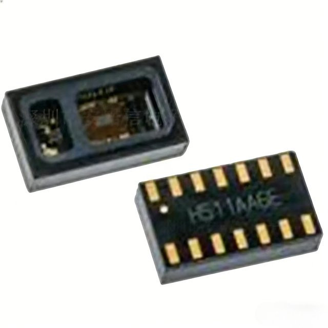10 Stück MAX30102EFD+T OLGA-14 Sensoren in Schwarz - Bild 1