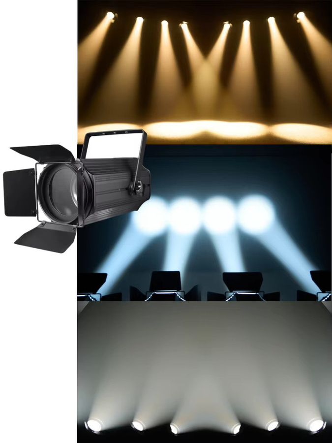 HYULIGHTS LED Zoom Par-Scheinwerfer 200W COB mit Beam & Wash Funktion, Dimmbare Bühnenbeleuchtung in Schwarz, 5-50 Grad, Warmweiß & Kaltweiß 3200K-7500K - Bild 7