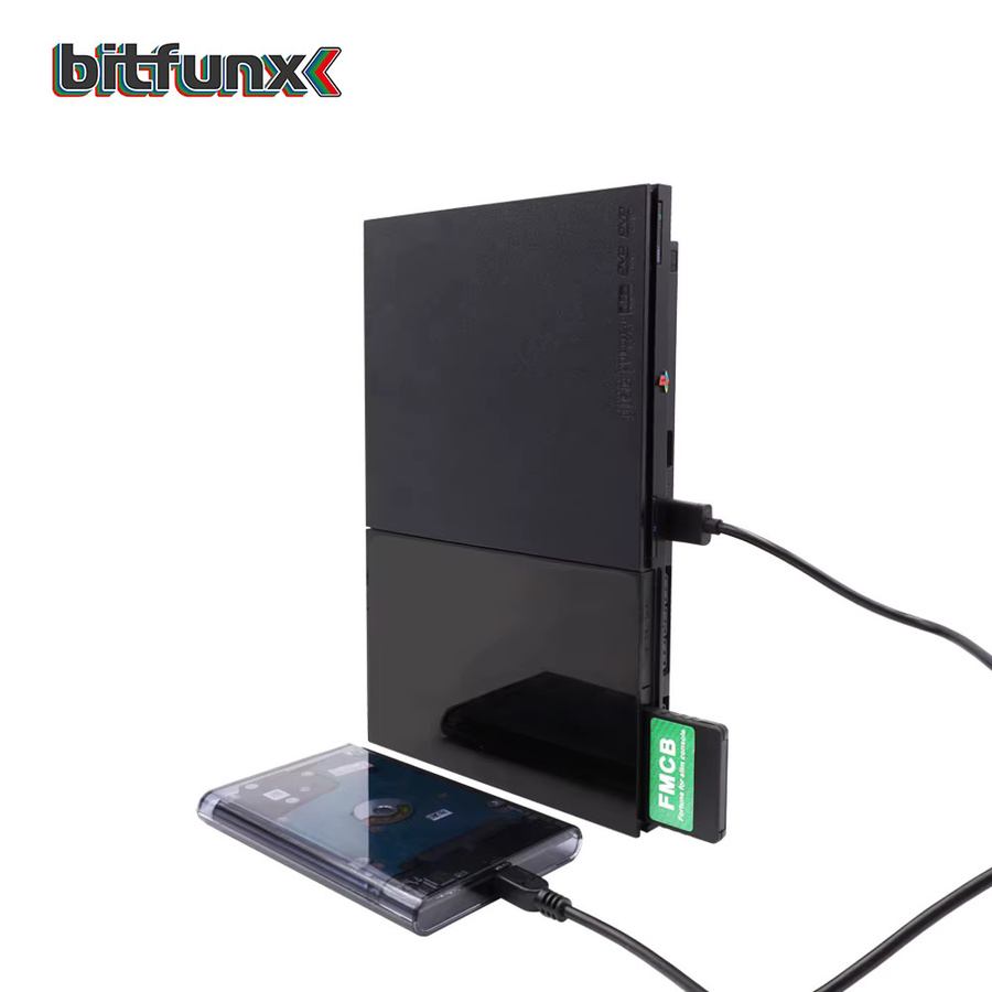 Bitfunx Fortuna FMCB McBoot Speicherkarte für Sony Playstation 2 Slim in Schwarz mit 8 MB - Bild 3