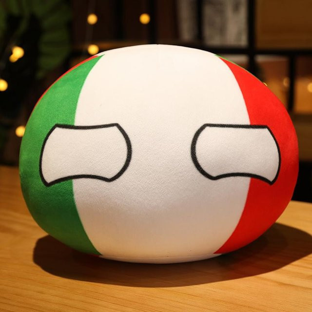 Kawaii Countryball Plüschtier Kuscheltier, ab 14 Jahre - Bild 1