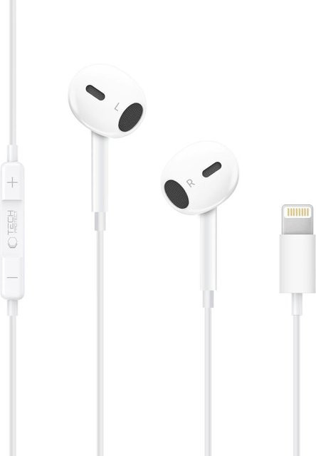 Tech-Protect Ultraboost Core G2 Handsfree Lightning Kabel in Weiß - Bild 1
