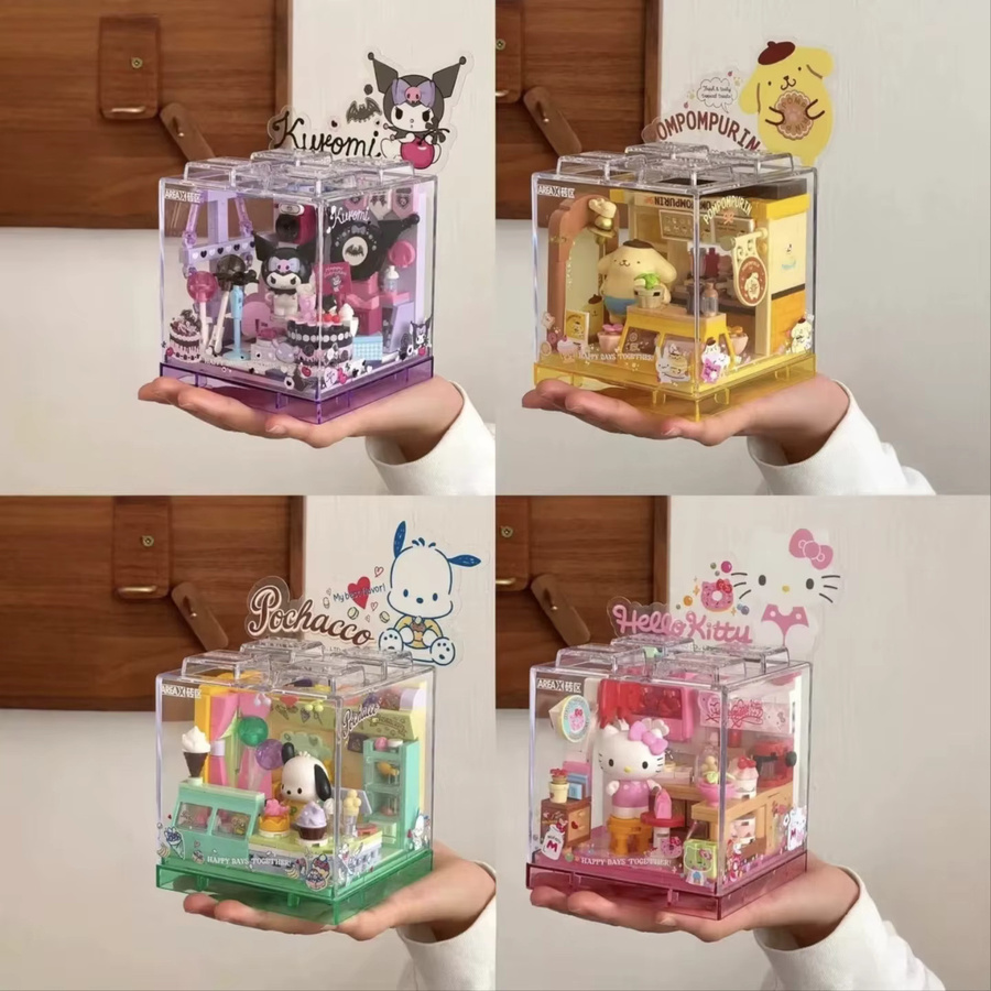 Sanrio AREA-X Bausteine Mini-Shop-Set mit Blindbox - Bild 3