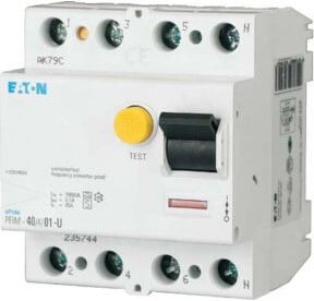 Eaton FI-Schutzschalter Typ F PFIM-40/4/003-G/F RCD in Weiß - Bild 1