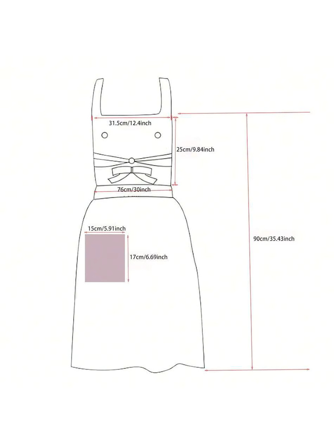Haojianxuan Katzen-Kunstschürze für Frauen in Schwarz - Bild 2