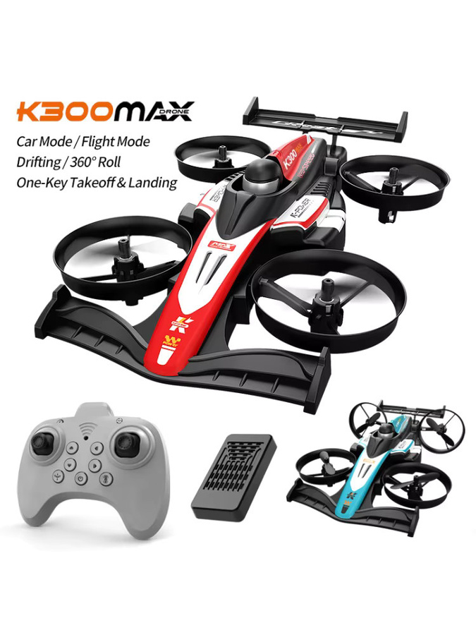 JIKEFUN K300 Max Transformierbares 2-in-1 Land- und Luftfahrzeug, ferngesteuertes Amphibienfahrzeug, elektrisches Flugauto - Bild 6